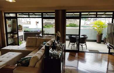 Imagem: O apartamento na cobertura possui 3 Dormitórios, 4 Banheiros