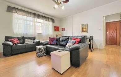 Imagem 1: Apartamento à venda, 136 m² por R$ 599.000,00 - José Menino - Santos/SP