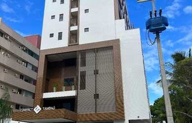 Imagem: O apartamento possui 1 Dormitório, 1 Banheiro, 1 Vaga na garagem