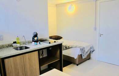 Imagem: A kitnet possui 1 Dormitório, 1 Banheiro, 20m² de Área, Imóvel