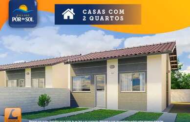 Imagem: A casa em condomínio possui 2 Dormitórios, 1 Banheiro, 41m²