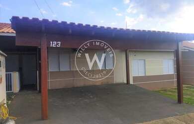 Imagem: A casa em condomínio possui 2 Dormitórios, 1 Banheiro, 2 Vagas