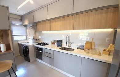 Imagem 11: Residencial Atmos Living. Piscina, Churrasqueira, Varandae60m² de Área