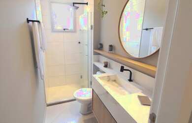 Imagem 6: Residencial Atmos Living. Piscina, Churrasqueira, Varandae60m² de Área