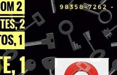 Imagem: A casa possui 2 Dormitórios, 2 Banheiros, 1 Vaga na garagem