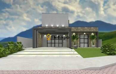 Imagem: A casa possui 3 Dormitórios, 3 Banheiros, 2 Vagas na garagem