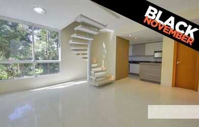 Imagem: O apartamento na cobertura possui 2 Dormitórios, 3 Banheiros