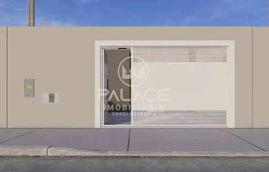 Imagem: A casa possui 2 Dormitórios, 1 Banheiro, 2 Vagas na garagem