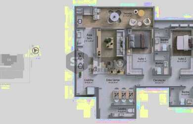 Imagem 16: São José - Apartamento Padrão - Kobrasol