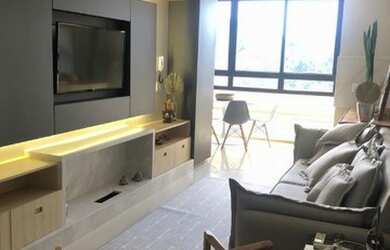 Imagem: O apartamento possui 2 Dormitórios, 2 Banheiros, 2 Vagas na