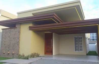 Imagem: A casa em condomínio possui 3 Dormitórios, 3 Banheiros e 2