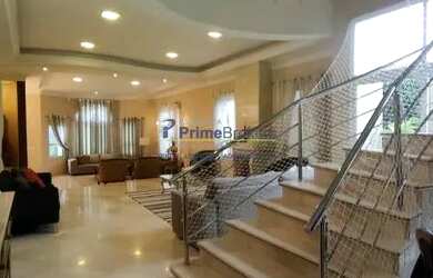 Imagem: A casa em condomínio possui 5 Dormitórios, 5 Banheiros, 5