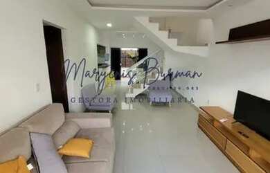 Imagem: A casa em condomínio possui 4 Dormitórios, 5 Banheiros, 160m²