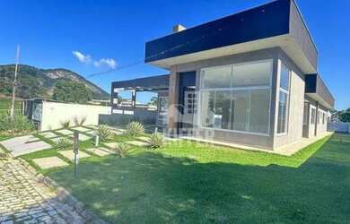 Imagem 3: Casa Nova com 3 Suítes, Pé Direito Duplo e Hidromassagem Condomínio...