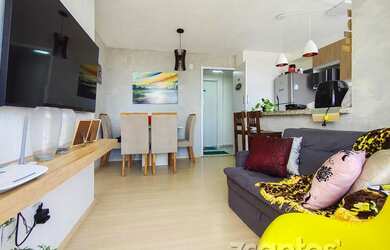 Imagem: O apartamento possui 2 Dormitórios, 2 Banheiros, 1 Vaga na