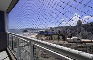 Imagem 6: Apartamento para alugar um quarto vista mar Pompéia Santos SP