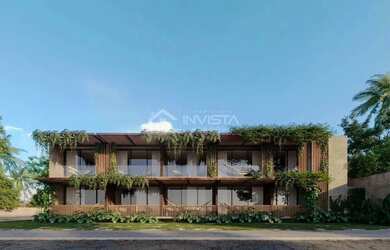 Imagem: O studio possui 1 Dormitório, 1 Banheiro, 32m² de Área e