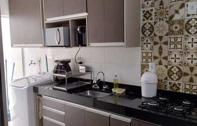 Imagem: O apartamento possui 2 Dormitórios, 2 Banheiros, 2 Vagas na