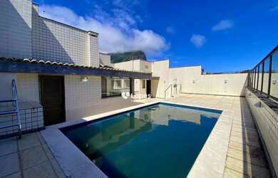 Imagem: O apartamento na cobertura possui 5 Dormitórios, 5 Banheiros