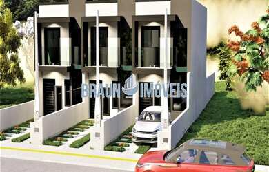 Imagem: A casa possui 3 Dormitórios, 2 Banheiros, 1 Vaga na garagem