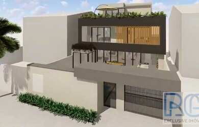 Imagem: A casa em condomínio possui 4 Dormitórios, 5 Banheiros, 2