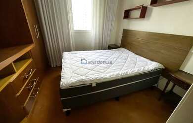 Imagem 14: Apartamento para locação em Moema 2 dormitórios Varanda Mobiliado