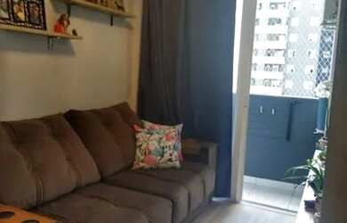 Imagem: O apartamento possui 2 Dormitórios, 1 Banheiro, 1 Vaga na garagem