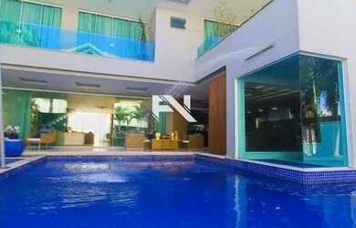 Imagem: A casa em condomínio possui 5 Dormitórios, 5 Banheiros, 3