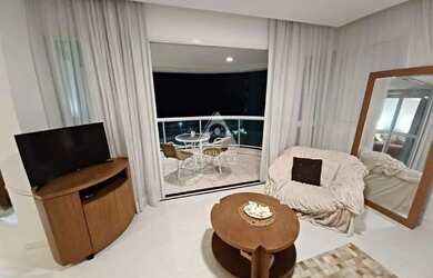 Imagem: O apartamento possui 1 Dormitório, 1 Banheiro, 1 Vaga na garagem