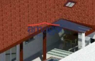 Imagem: A casa possui 3 Dormitórios, 3 Banheiros, 3 Vagas na garagem