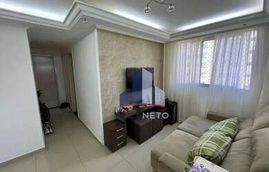 Imagem: O apartamento possui 2 Dormitórios, 1 Banheiro, 1 Vaga na garagem