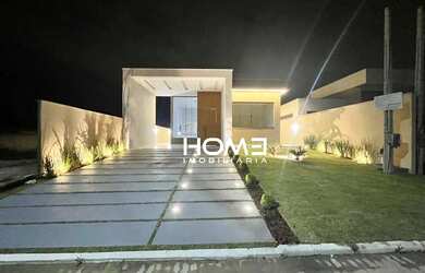 Imagem: A casa em condomínio possui 3 Dormitórios, 3 Banheiros, 4