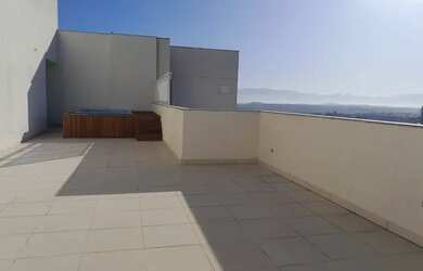 Imagem: O apartamento na cobertura possui 4 Dormitórios, 3 Banheiros