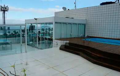 Imagem: O apartamento na cobertura possui 4 Dormitórios, 4 Banheiros