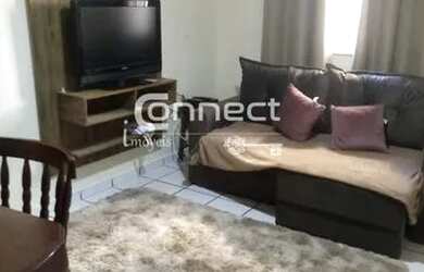 Imagem: O apartamento possui 2 Dormitórios, 1 Banheiro, 1 Vaga na garagem