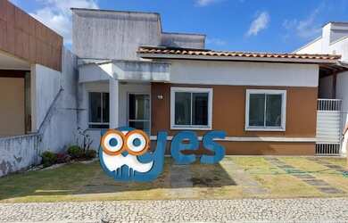 Imagem: A casa em condomínio possui 3 Dormitórios, 2 Banheiros, 2