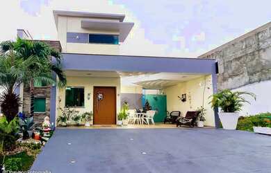 Imagem: A casa em condomínio possui 3 Dormitórios, 5 Banheiros e 4