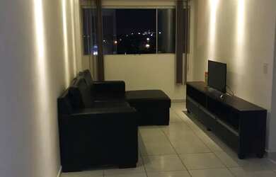 Imagem: O apartamento possui 2 Dormitórios, Acomodam 6 pessoas, 1 Vaga