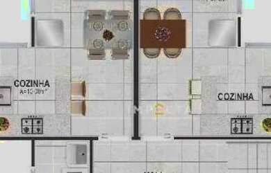 Imagem 4: Apartamento com 2 dormitórios à venda, 63 m² por R$ 320.000,00 - Vila Ema - Pouso Alegre/M