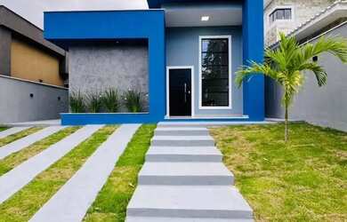 Imagem: A casa em condomínio possui 3 Dormitórios, 2 Banheiros, 1