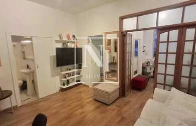 Imagem: O apartamento possui 1 Dormitório, 2 Banheiros, 50m² de Área