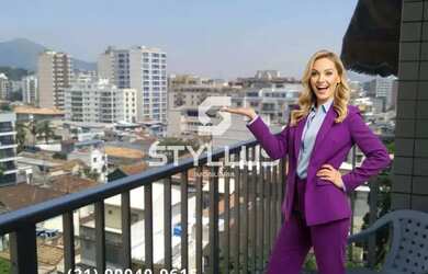 Imagem: O apartamento na cobertura possui 2 Dormitórios, 2 Banheiros