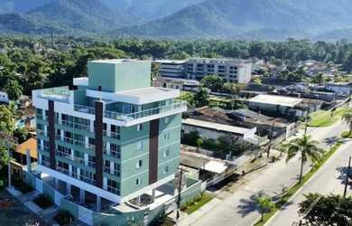 Imagem: O apartamento na cobertura possui 2 Dormitórios, 2 Banheiros