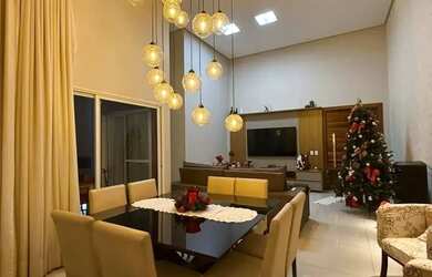 Imagem: A casa em condomínio possui 3 Dormitórios, 5 Banheiros, 300m²