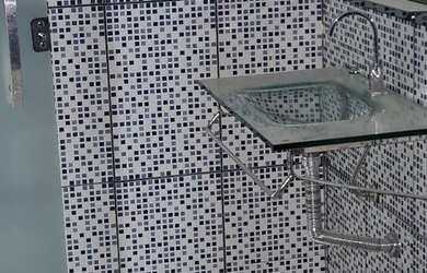 Imagem: O apartamento possui 1 Dormitório, 2 Banheiros, 1 Vaga na garagem