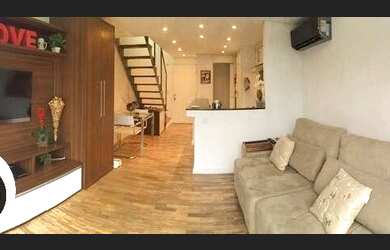 Imagem: O studio possui 1 Dormitório, 2 Banheiros, 2 Vagas na garagem