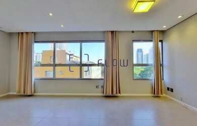 Imagem: O apartamento possui 1 Dormitório, 2 Banheiros, 2 Vagas na