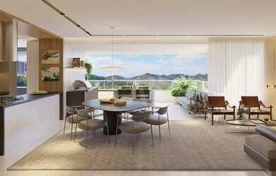 Imagem: O apartamento possui 4 Dormitórios, 3 Banheiros, 4 Vagas na