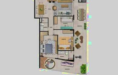 Imagem 6: Excelente apartamento na Tijuca, 1ª Locação, Vista Livre, 3 Quartos