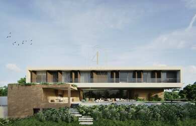 Imagem: A casa possui 5 Dormitórios, 5 Banheiros, 5 Vagas na garagem